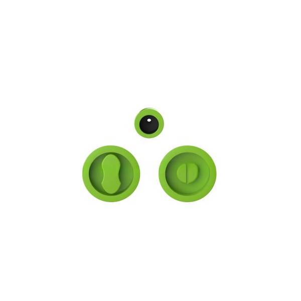Cuvette encastrée MOOD ONE ronde Ø 57 mm sans serrure ,C11 Vert citron