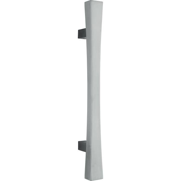 Poignée de tirage droite NOA-A, entraxe 300 mm, chromé mat