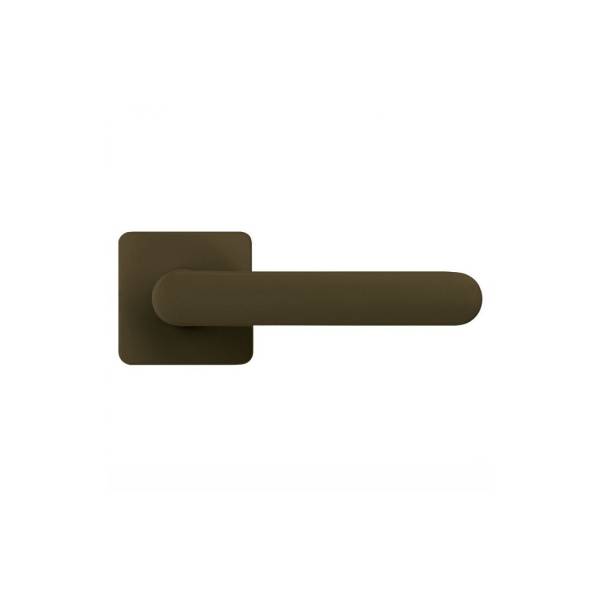 Paire de béquille MOOD ONE Q sur rosace carrées C02 bronze