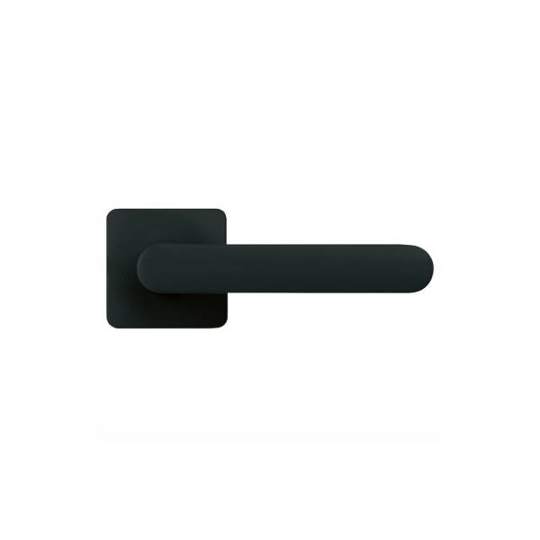 Paire de béquille MOOD ONE Q sur rosace carrées C03 noir