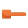 Paire de béquille MOOD ONE Q sur rosace carrées C08 orange sunset