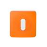 Paire de rosaces carrées MOOD ONE/DUE clé L (CR),C08 orange sunset