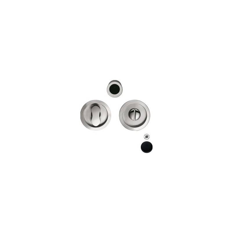 Cuvette encastrée OPEN Ø 57 mm avec serrure, noir