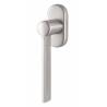 Béquille de fenêtre TOOL sur rosace ovale , chromé mat