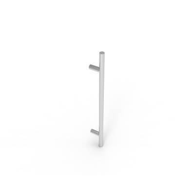 Unité poignée de tirage T "Modèle 52" diam.25 mm long:600 EA:500 inox brossé