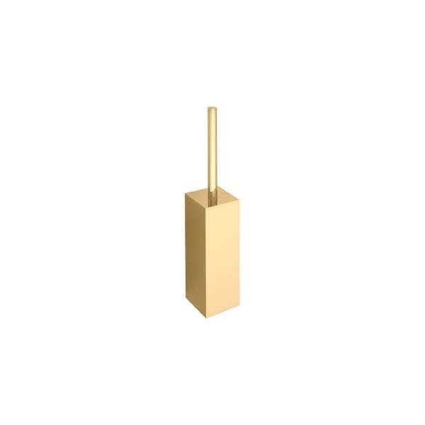Ensemble balai/brosse WC à poser, zirconium gold HPS, LULU