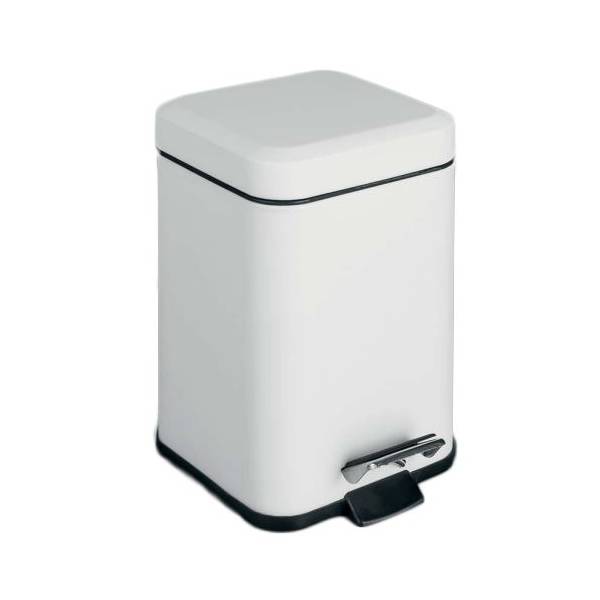 Poubelle de 3 litres à poser, blanc, COMPLEMENTS