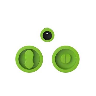 Cuvette encastrée MOOD ONE ronde Ø 57 mm sans serrure ,C11 Vert citron