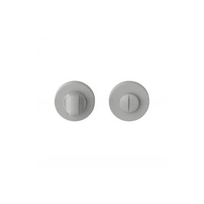 Paire de rosaces rondes conda sans voyant (BC), MOOD ONE C04 Silver