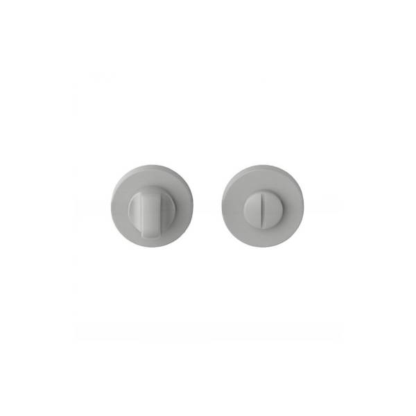 Paire de rosaces rondes conda sans voyant (BC), MOOD ONE C04 Silver