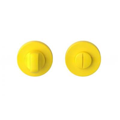 Paire de rosaces rondes MOOD ONE conda sans voyant (BC), C09 jaune citron