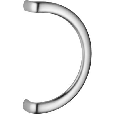 Poignée de tirage déportée LOGO entraxe 250 mm, chromé mat
