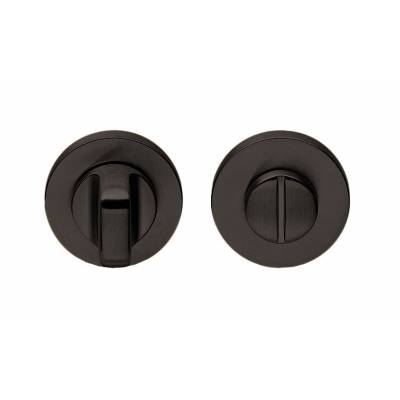 Paire de rosaces rondes conda sans voyant (BCF), grafite mat