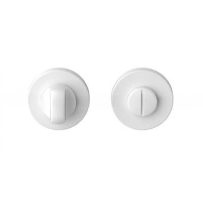 Paire de rosaces rondes conda sans voyant (BC) MOOD ONE C01 blanc