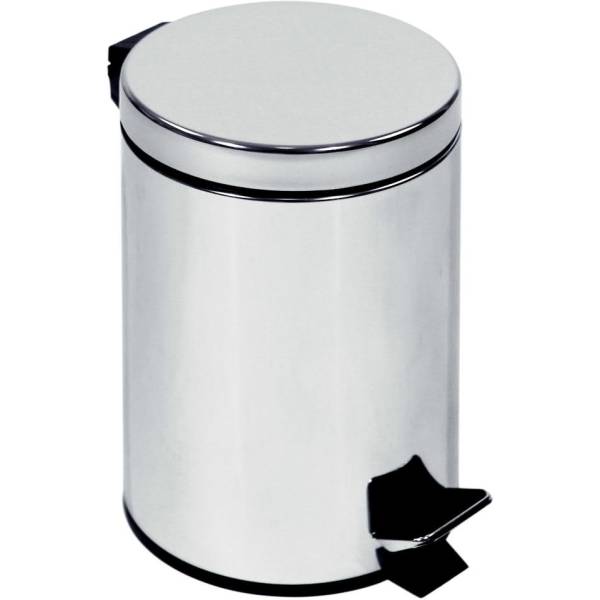 Poubelle de 3 litres à poser, inox poli, COMPLEMENTS
