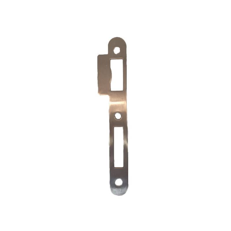 Gâche double empennage pour serrure EXS inox