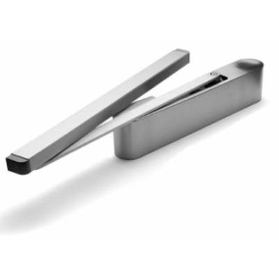 Ferme-porte à bras à glissière, force EN 2-5, inox brossé 316