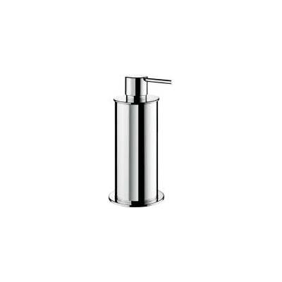 Distributeur de savon liquide à poser, grand format 500 ml, chromé, PLUS