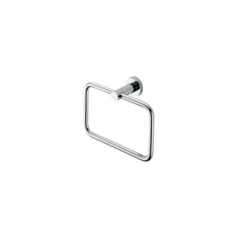 Porte-serviette anneau, chromé, PLUS