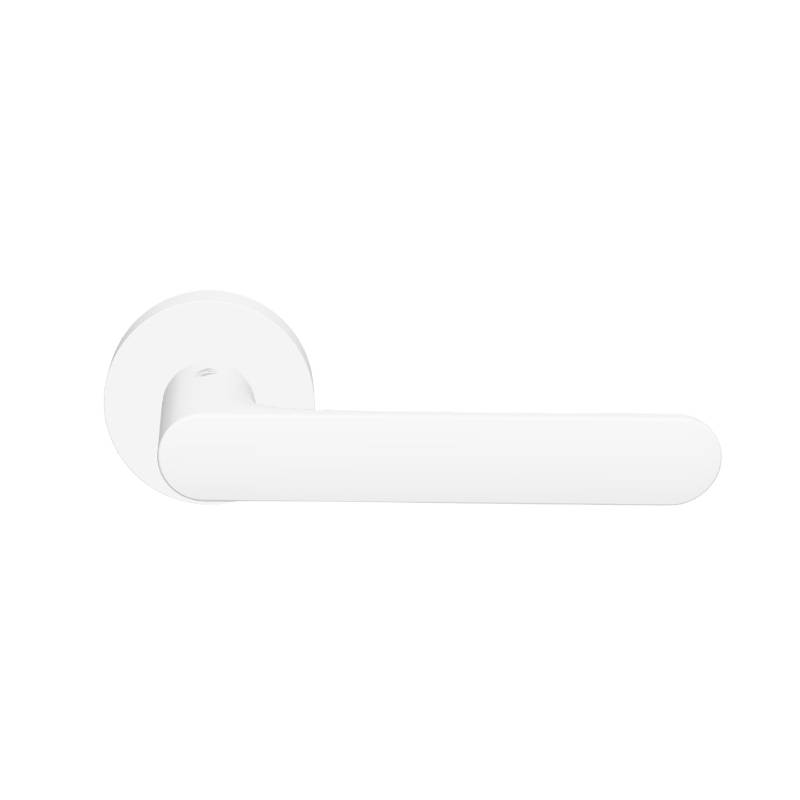 Paire de béquille MOOD ONE sur rosace ronde C01 blanc