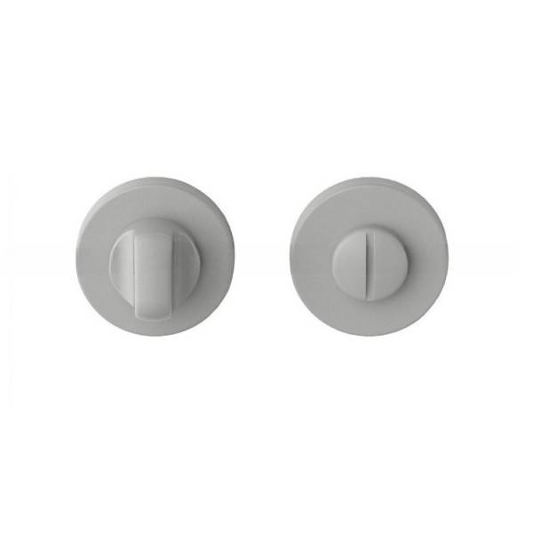 Paire de rosaces rondes conda sans voyant (BC), MOOD ONE C04 Silver