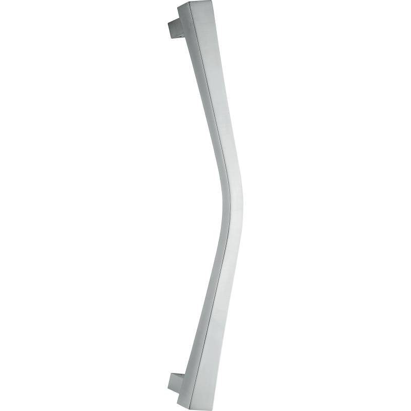 Poignée de tirage déportée NOA-A, entraxe 450 mm, chromé mat