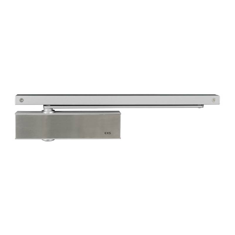 Ferme-porte EXS 610B-GS-H, capot 3 côtés argent , force 3-6, argent