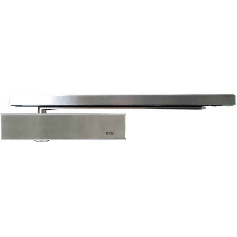 Ferme-porte EXS 610B-GS-H,tout inox, force 3-6, glissière inox.