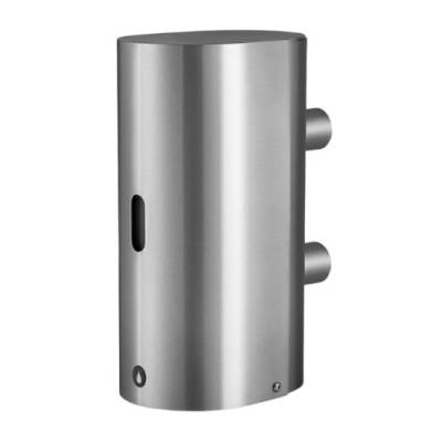 Distributeur de savon mural automatique Ø 107x255 mm, 800 ml, inox brossé 316