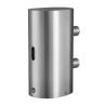 Distributeur de savon mural automatique Ø 107x255 mm, 800 ml, inox brossé 316