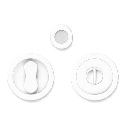 Cuvette encastrée OPEN diam 57 mm avec serrure, blanche