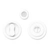 Cuvette encastrée OPEN diam 57 mm avec serrure, blanche