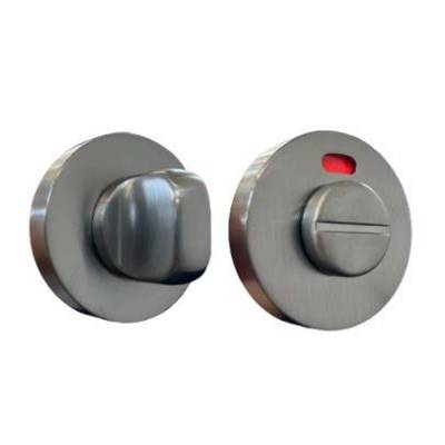 Paire de rosaces rondes conda avec voyant (BC), graphite mat