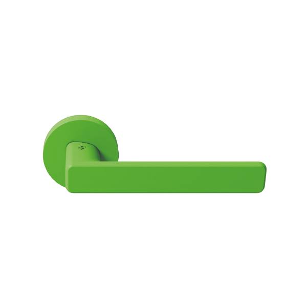 Paire de béquille MOOD DUE sur rosace ronde C11 Vert citron