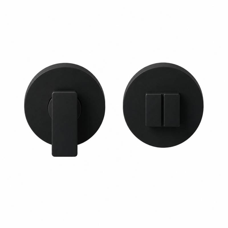 Paire de rosaces rondes conda sans voyant (BC) MOOD DUE C03 noir