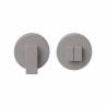 Paire de rosaces rondes conda sans voyant (BC) MOOD DUE C04 Silver