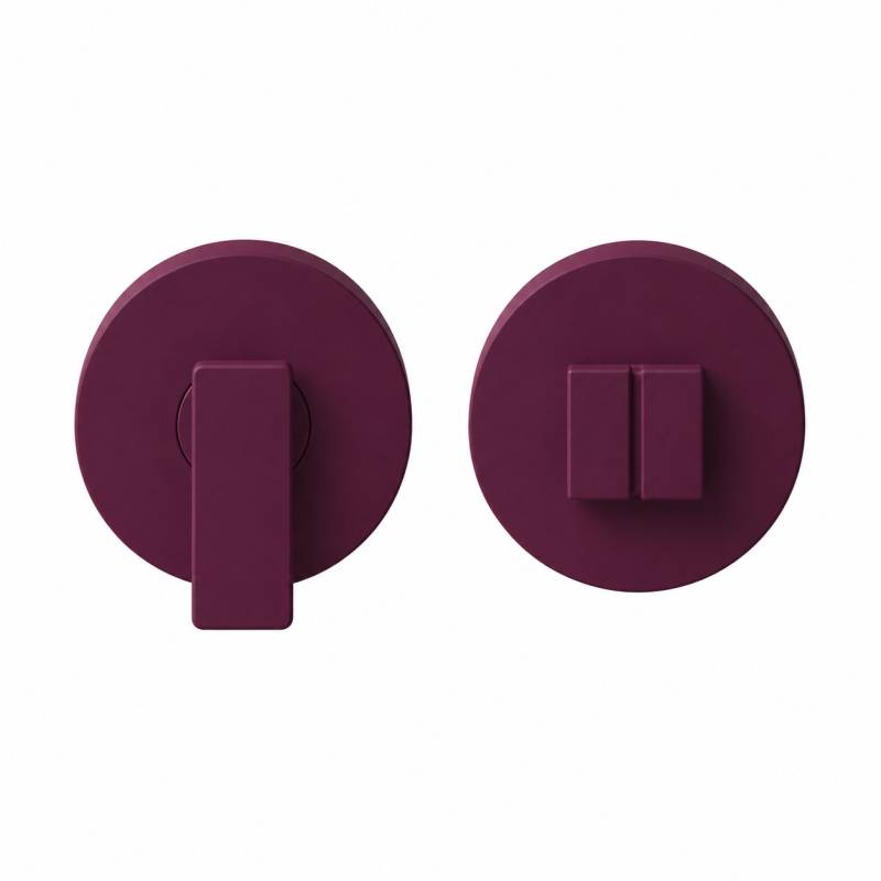 Paire de rosaces rondes conda sans voyant (BC) MOOD DUE C10 violet