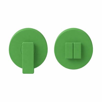 Paire de rosaces rondes conda sans voyant (BC) MOOD DUE C11 vert citron