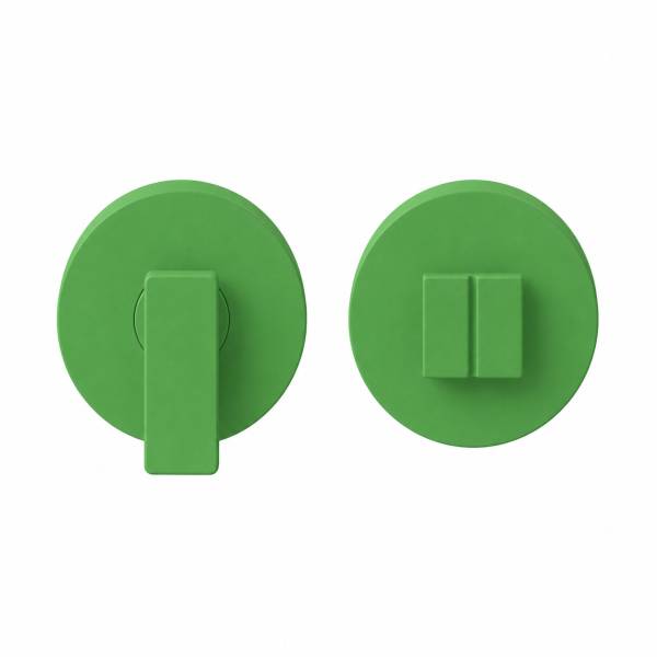 Paire de rosaces rondes conda sans voyant (BC) MOOD DUE C11 vert citron