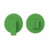 Paire de rosaces rondes conda sans voyant (BC) MOOD DUE C11 vert citron