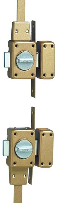Verrou en applique multipoint